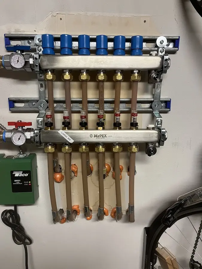 Plumber performing Leak Detection at a residential property in Spartanburg